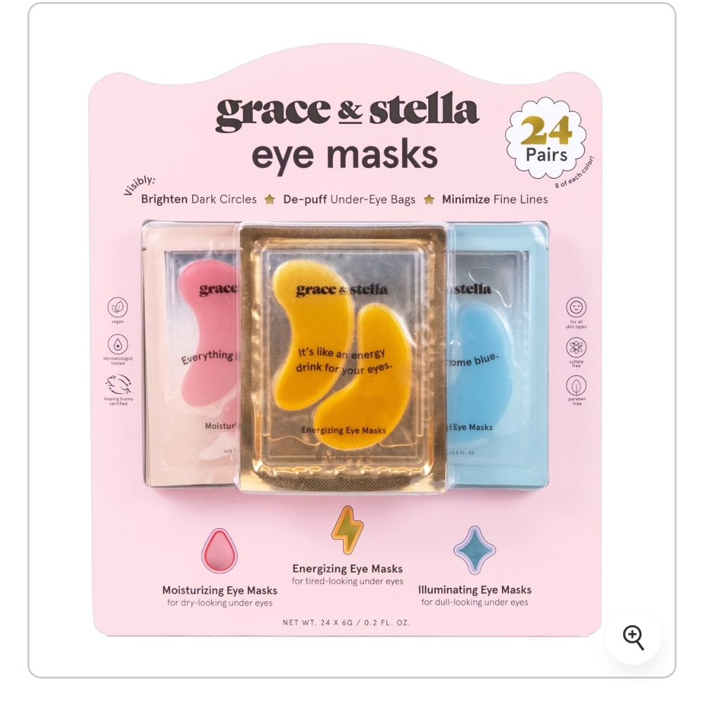 Grace & Stella Brightening Eye Masks Trio